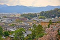 Kyoto city overview in Kyoto, Japan