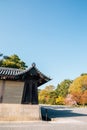 Kyoto Gyoen National Garden at spring in Japan Royalty Free Stock Photo