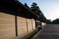 Kyoto Imperial Palace in the spring evening, Kyoto, Japan Royalty Free Stock Photo