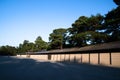 Kyoto Imperial Palace in the spring evening, Kyoto, Japan Royalty Free Stock Photo