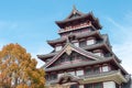 Fushimi Castle Fushimi-Momoyama Castle in Fushimi, Kyoto, Japan. The current structure is a 1964 Royalty Free Stock Photo