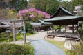 Himukai-Daijingu Shrine in Yamashina, Kyoto, Japan. The Shrine was a history of over 1500 years Royalty Free Stock Photo
