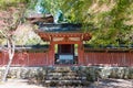 Jingo-ji Temple in Kyoto, Japan. The Temple originally built in 824, as a merger of two private