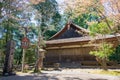 Jingo-ji Temple in Kyoto, Japan. The Temple originally built in 824, as a merger of two private