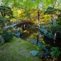 Kyoto Imperial Palace with Gonaitei garden in Kyoto, Japan