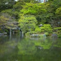 Kyoto Imperial Palace with Gonaitei garden in Kyoto, Japan