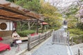 Nison-in temple in Arashiyama, Kyoto, Japan Royalty Free Stock Photo