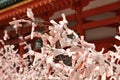 Omikuji paper fortunes