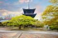 Beautiful landscape at Shinnyodo or Shinshogokurakuji temple in Kyoto, Japan