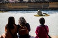 Ryoan-ji Temple at springtime Royalty Free Stock Photo