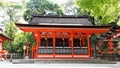 Historic Kiyomizudera temple is a world heritage site in Kyoto Japan