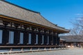 The Sanjusangendo temple in Kyoto Royalty Free Stock Photo