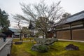 KYOTO, JAPAN. DEZ. 8th 2017. View of the Kinkaku Ji entrance in Kyoto, Japan.