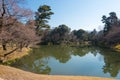 Sento Imperial Palace Sento Gosho in Kyoto, Japan. It is a large garden, formerly the grounds of a Royalty Free Stock Photo