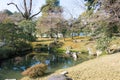 Sento Imperial Palace Sento Gosho in Kyoto, Japan. It is a large garden, formerly the grounds of a Royalty Free Stock Photo