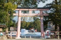 Kamigamo-jinja Shrine in Kyoto, Japan. It is part of UNESCO World Heritage Site - Historic Monuments of Ancient Kyoto.