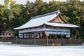 Kamigamo-jinja Shrine in Kyoto, Japan. It is part of UNESCO World Heritage Site - Historic Monuments of Ancient Kyoto.