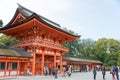 Shimogamo-jinja Shrine in Kyoto, Japan. It is part of UNESCO World Heritage Site - Historic Monuments of Ancient Kyoto.
