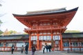 Shimogamo-jinja Shrine in Kyoto, Japan. It is part of UNESCO World Heritage Site - Historic Monuments of Ancient Kyoto.