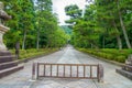 KYOTO, JAPAN - JULY 05, 2017: Beautiful view of the park in Yasaka Pagoda Gion Higashiyama District, Kyoto Royalty Free Stock Photo