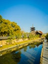 KYOTO, JAPAN - JULY 05, 2017: Beautiful view of Yasaka Pagoda Gion Higashiyama District Kyoto Royalty Free Stock Photo