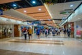 KYOTO, JAPAN - JULY 05, 2017: People hurry at Keihan Railway Station in Kyoto, Japan. Keihan Railway company was founded Royalty Free Stock Photo