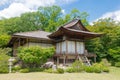 Okochi Mountain Villa Okochi Sanso Villa in Kyoto, Japan. Okochi Sanso Villa is the former Royalty Free Stock Photo