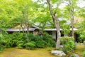 Okochi Mountain Villa Okochi Sanso Villa in Kyoto, Japan. Okochi Sanso Villa is the former Royalty Free Stock Photo