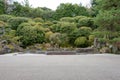 Crane and Turtle Garden TsuruKame no Niwa at Konchi-in Temple in Kyoto, Japan. The Garden built in