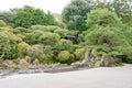 Crane and Turtle Garden TsuruKame no Niwa at Konchi-in Temple in Kyoto, Japan. The Garden built in