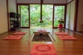 Hosen-in Temple in Ohara, Kyoto, Japan. It was built in 1012 under the reign of Emperor Sanjo in the Royalty Free Stock Photo