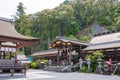 Matsunoo-taisha Shrine in Kyoto, Japan. it`s said Matsuno`o Taisha was founded in 701 Royalty Free Stock Photo