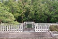 Mausoleum of Emperor Tenji in Yamashina, Kyoto, Japan. Emperor Tenji 626-672 was the 38th emperor