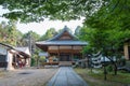 Nagao Tenmangu Shrine in Fushimi, Kyoto, Japan. The Shrine was founded in 949 Royalty Free Stock Photo