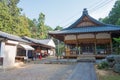 Nagao Tenmangu Shrine in Fushimi, Kyoto, Japan. The Shrine was founded in 949