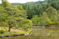 Upper Garden at Shugakuin Imperial Villa Shugakuin Rikyu in Kyoto, Japan. It was originally Royalty Free Stock Photo