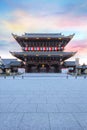 Higashi Honganji temple situated at the center of Kyoto, one of two dominant sub-sects of Shin