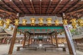 Maidono Dance Hall, Kawai Jinja. Located at Tadasu forest near Shimogamo Shrine. Kyoto, Japan