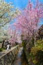 The Philosopher\'s Path is a stone path through the northern part of Kyoto\'s Higashiyama district.