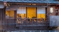 Small Restaurants In Gion District, Kyoto, Japan Royalty Free Stock Photo