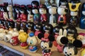 Kyoto - Japan - Wooden kokeshi dolls for sale as gifts or souve