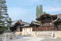 Myoshin-ji Temple in Kyoto, Japan. a head temple of the associated branch of Rinzai Zen Buddhism Royalty Free Stock Photo