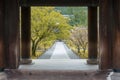 Nanzen-ji Temple in Kyoto, Japan. Emperor Kameyama established it in 1291 on the site of his previous Royalty Free Stock Photo