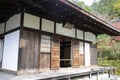 Togudo building and the Ginkakuji Silver Pavilion gardens in Kyoto, Japan