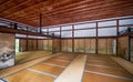 The interior of the Hojo, the head priest`s former residence of Ryoan-ji temple. Kyoto. Japan