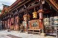 Shaden Sanctuary of of Kitano Tenmangu shrine. Kyoto. Japan Royalty Free Stock Photo