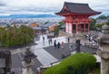 The Nio-mon Deva Gate at Kiyomizu-dera Temple. Kyoto. Japan Royalty Free Stock Photo