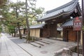 Reiunin at Myoshin-ji Temple in Kyoto, Japan. a head temple of the associated branch of Rinzai Zen Royalty Free Stock Photo