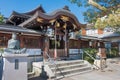 Seimei Shrine in Kyoto, Japan. The Seimei Shrine was founded AD 1007 by Emperor Ichijo, who ordered