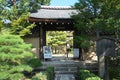Main gate of Daisenin temple at Daitokuji temple in Kyoto